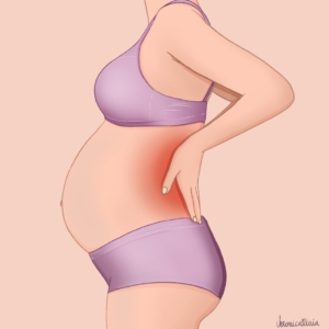 immagine dolori in gravidanza